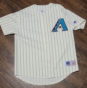 Vintage Arizona Diamondbacks Baseball Jersey by Russell Athletic Size M